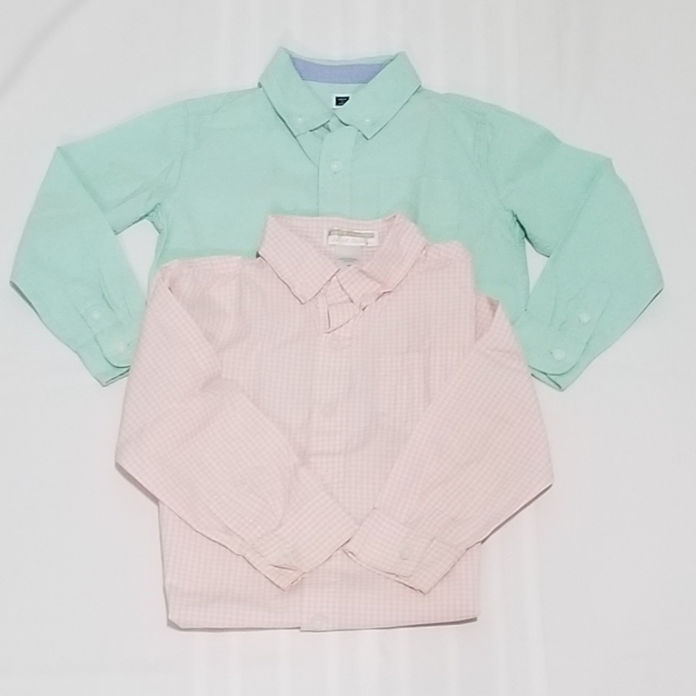 Janie and Jack boys button up shirts